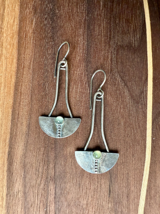 Phoebe Prehnite Earrings