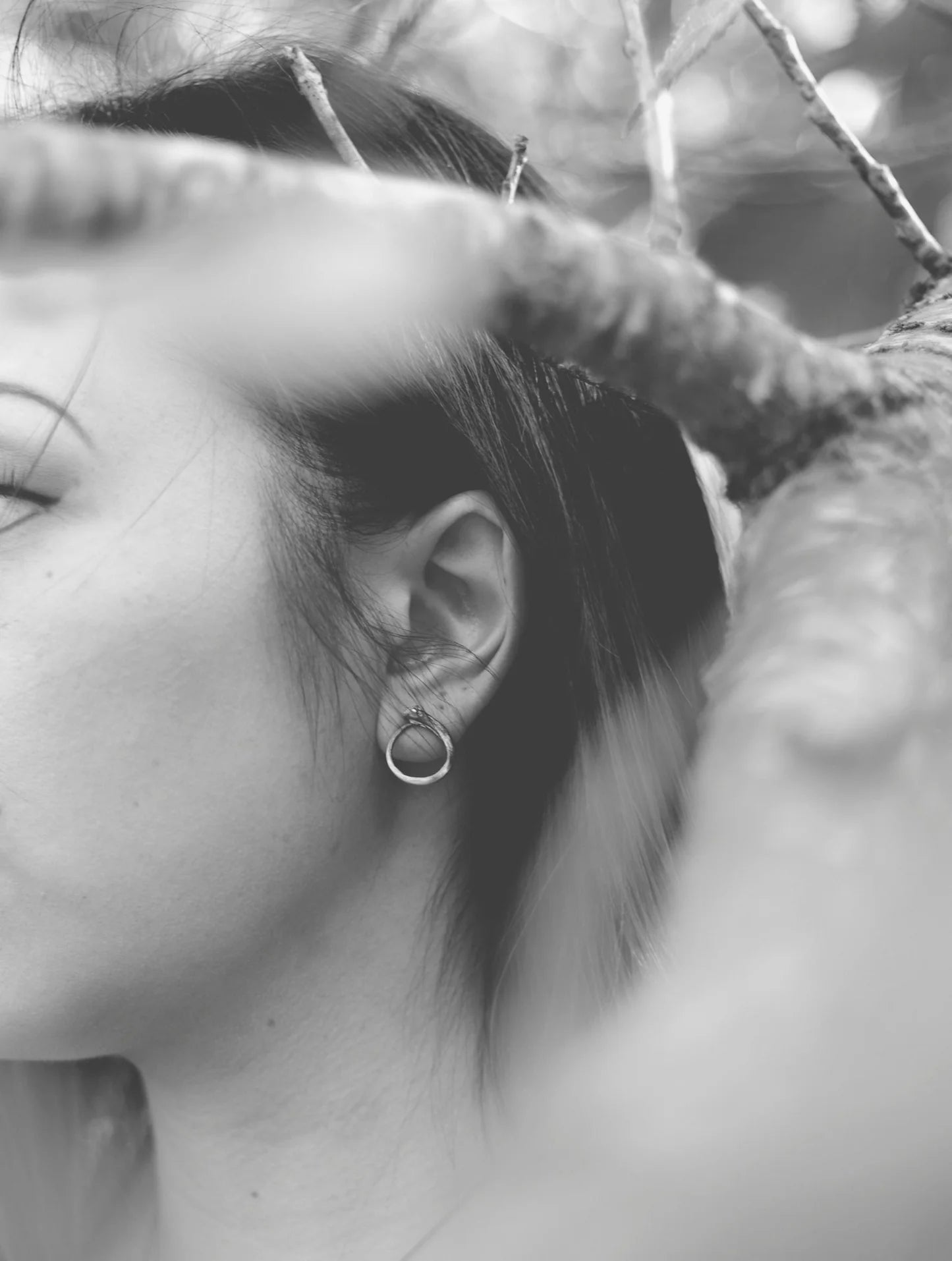 Snake Bone Studs