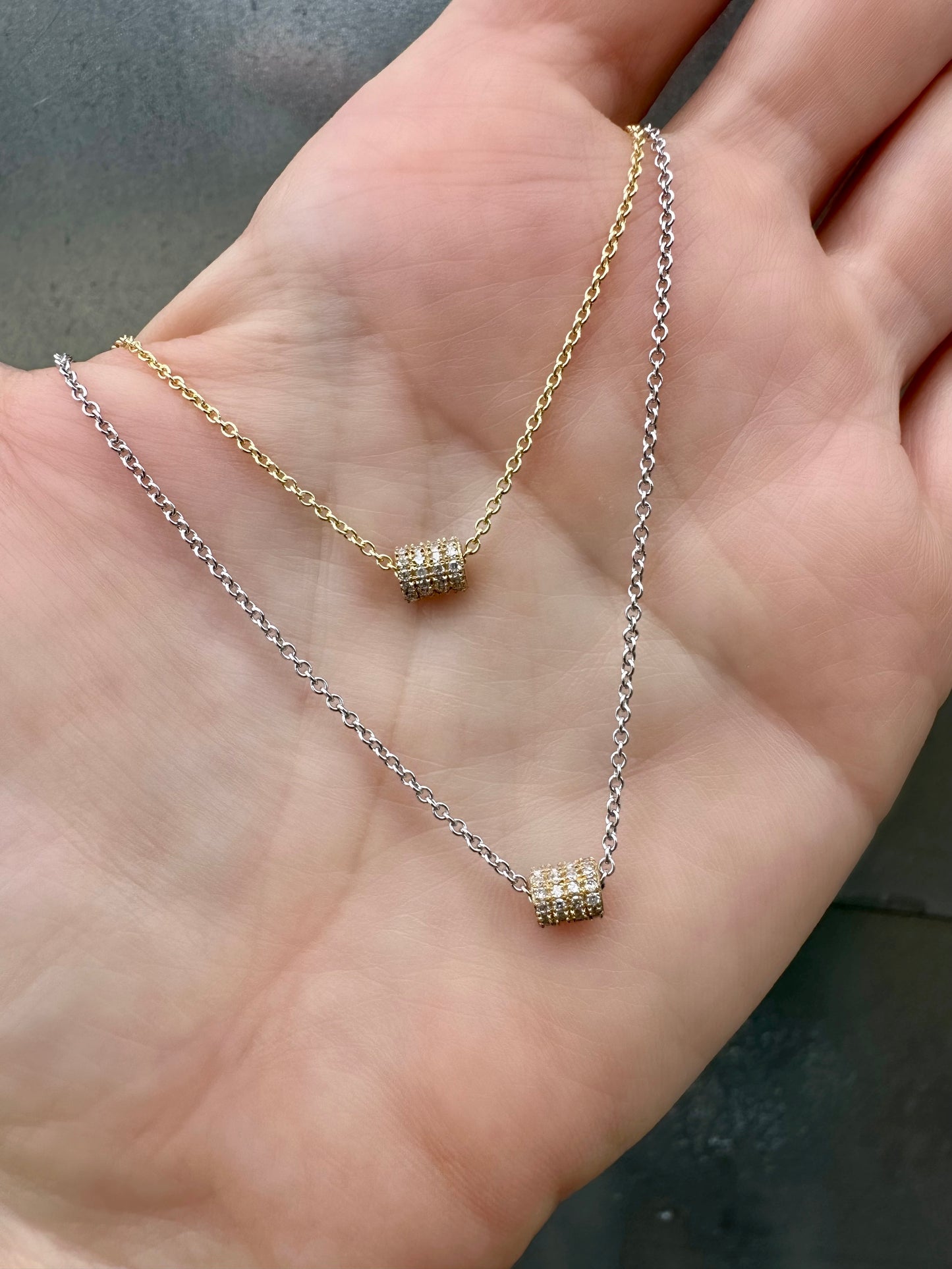 Diamond Fairy Dust Necklace
