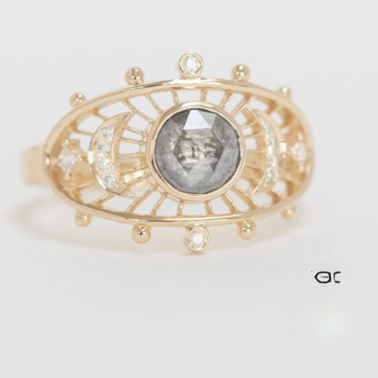 Celestial Eye Diamond Ring