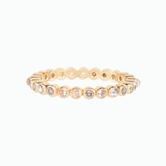 BATTERSEA: Diamond & Moonstone Ring