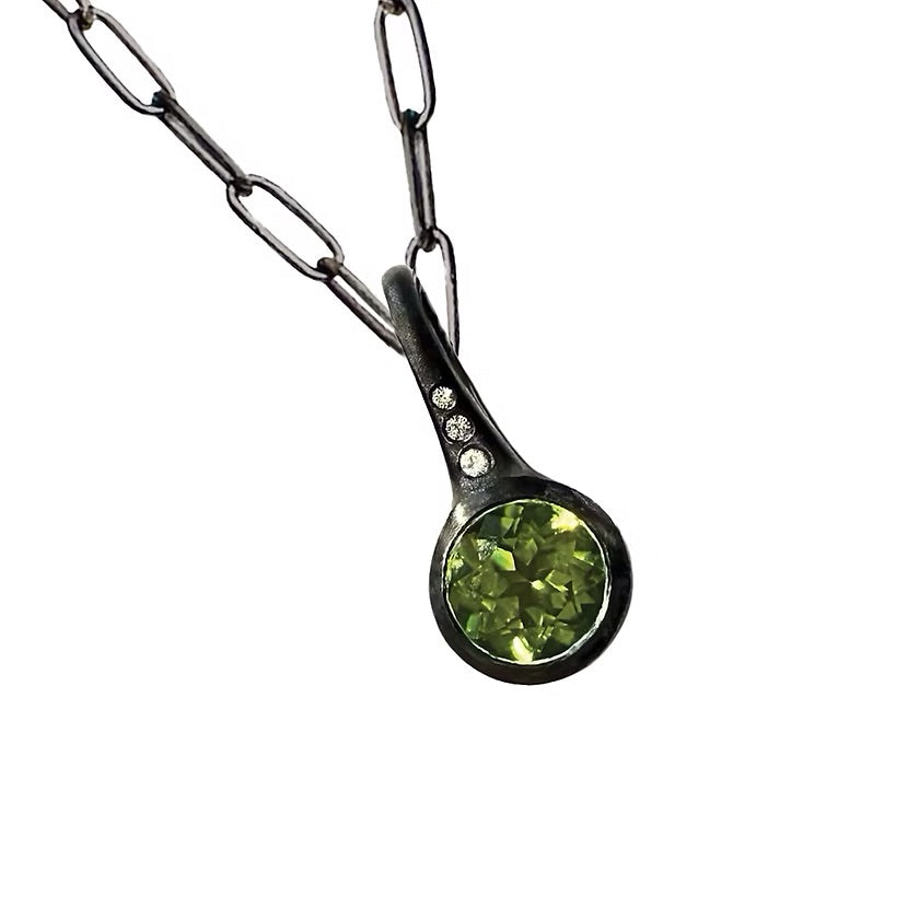 Mesa Verde Peridot FairTrade Ocean Charm