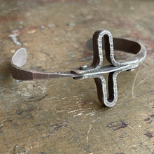 Load image into Gallery viewer, Forged Fine Silver Cuff