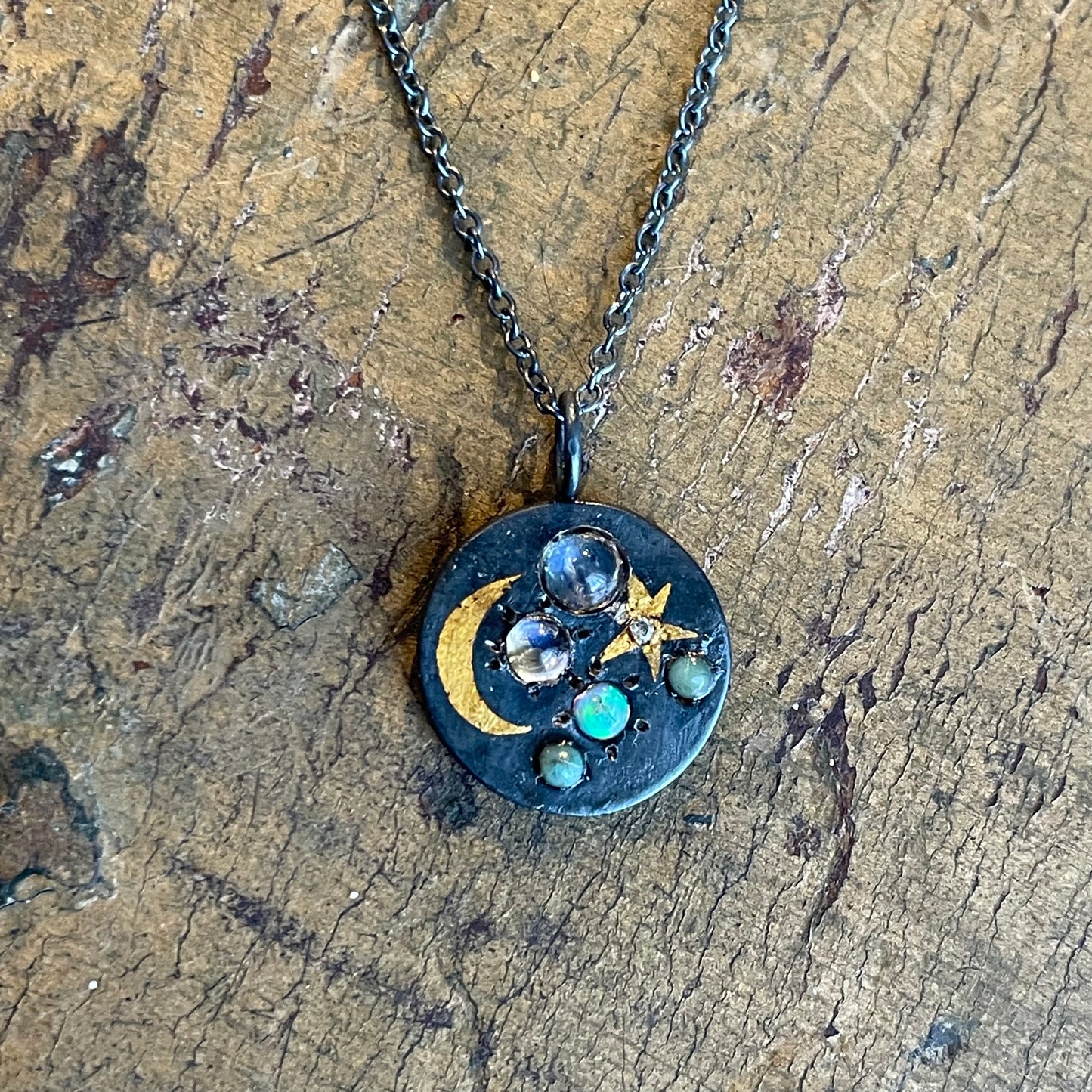 Spacescape Pendant Necklace