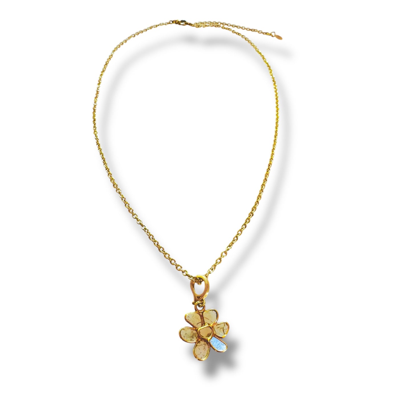 Flower Power Medallion Necklace