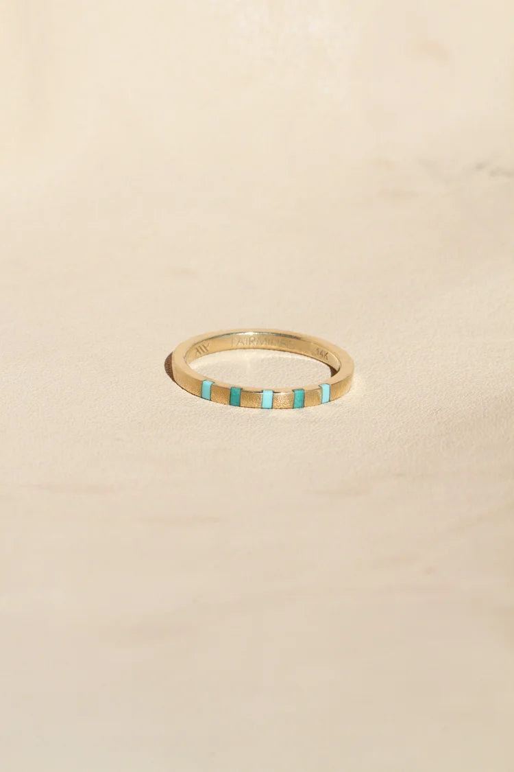 Blue Pieces Ring