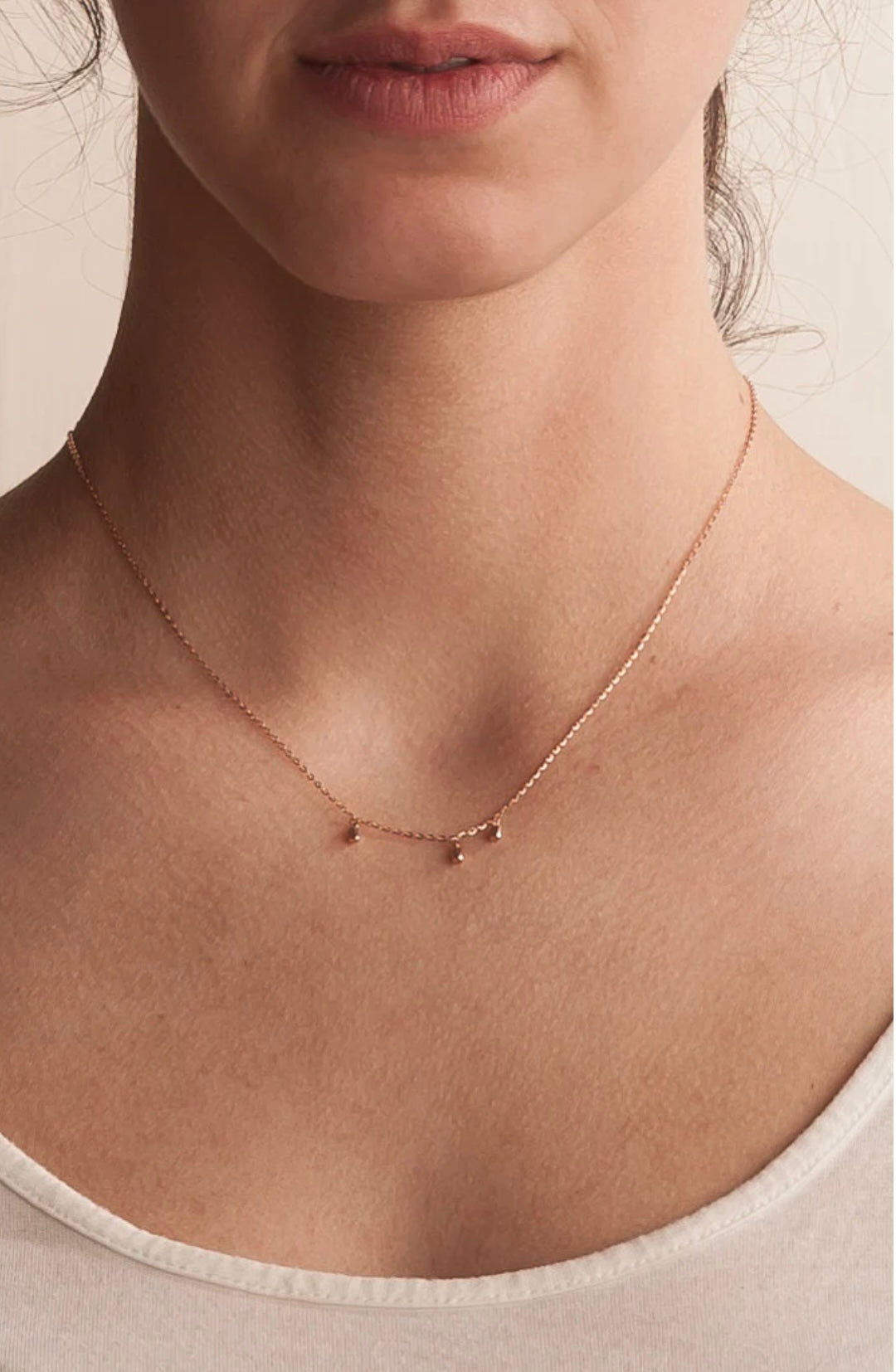 Gold Fairy Dust Choker Necklace