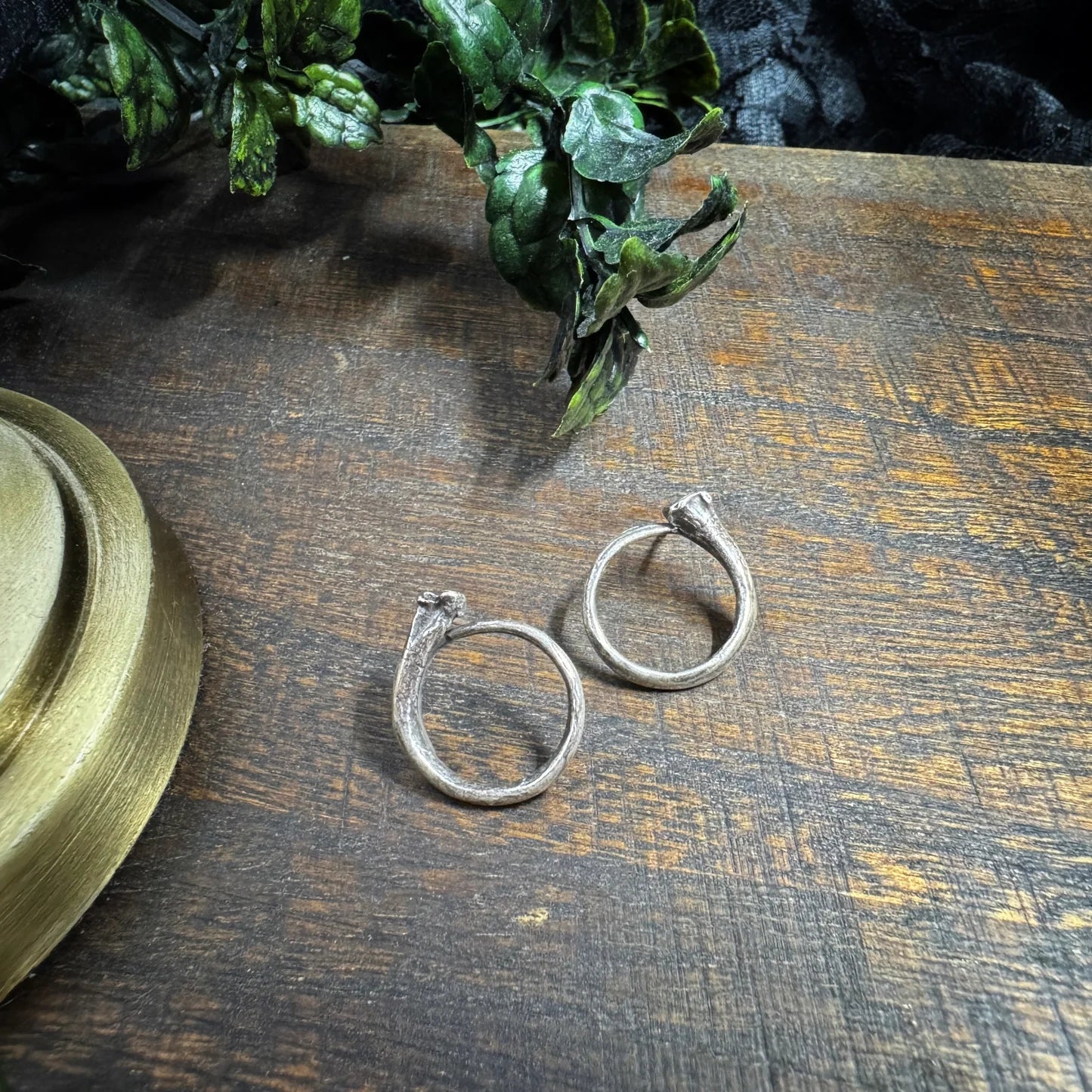 Snake Bone Studs