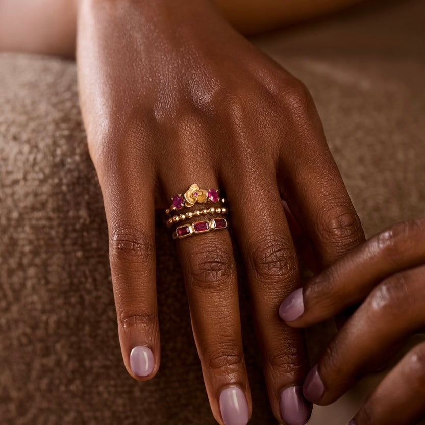 FIRTH OF FORTH: Garnet Ring