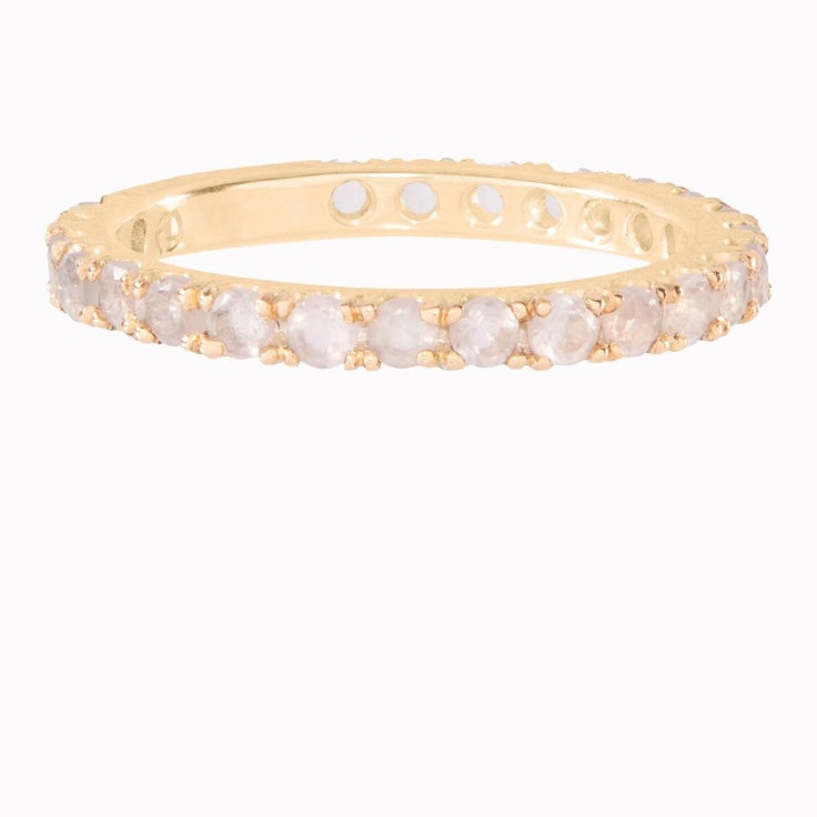 ÎLE ST-LOUIS: Tourmaline Eternity Ring