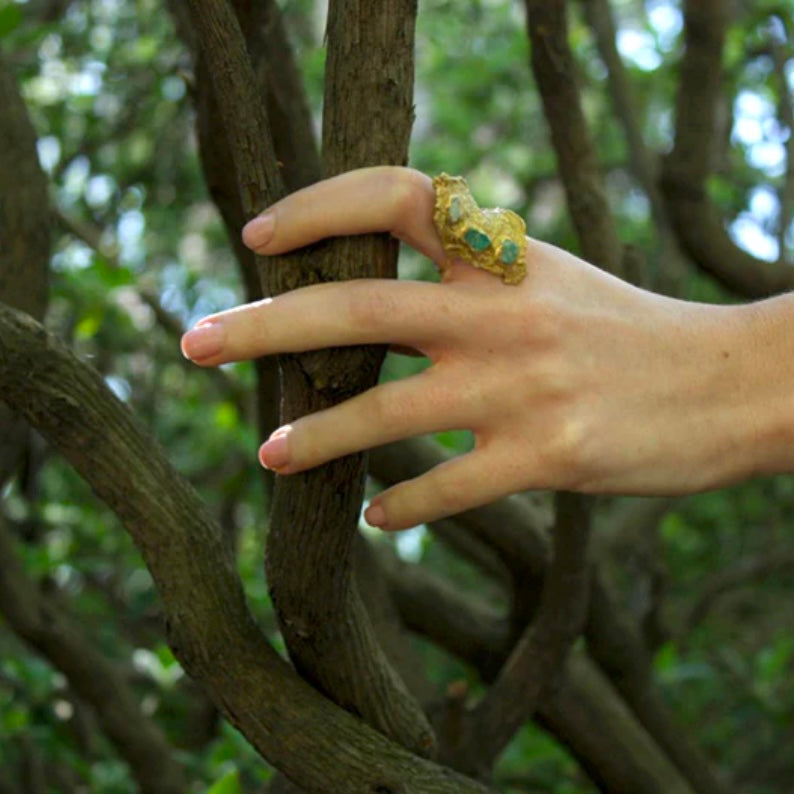 Mosaic Wilted Ring