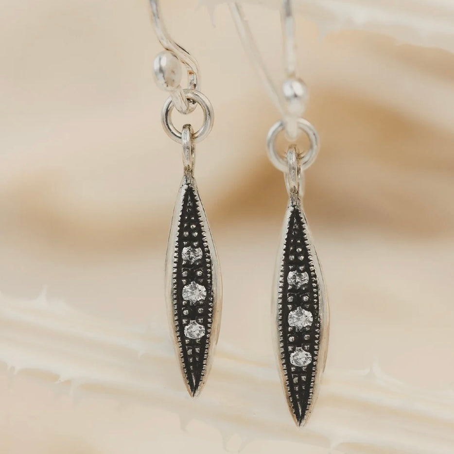 Diamond Peak Earrings
