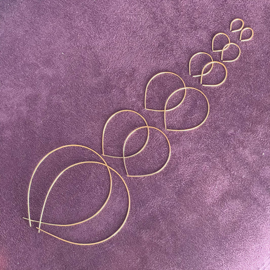 Teardrop Tension Hoops