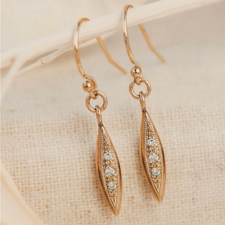 Diamond Peak Earrings