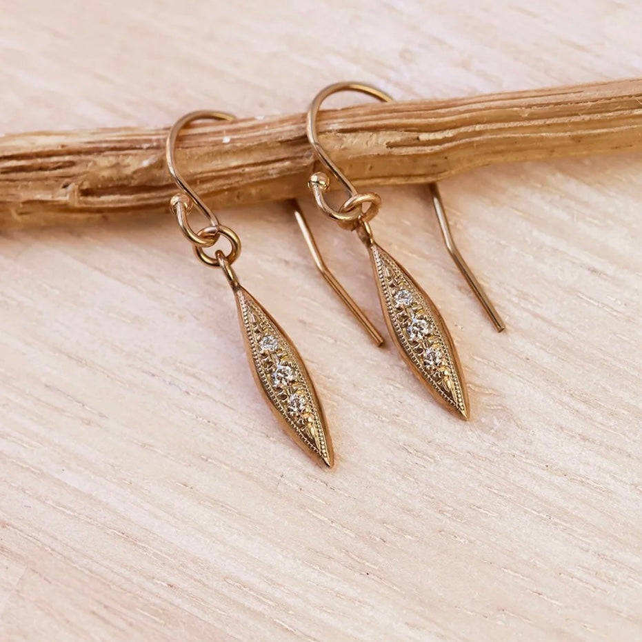 Diamond Peak Earrings