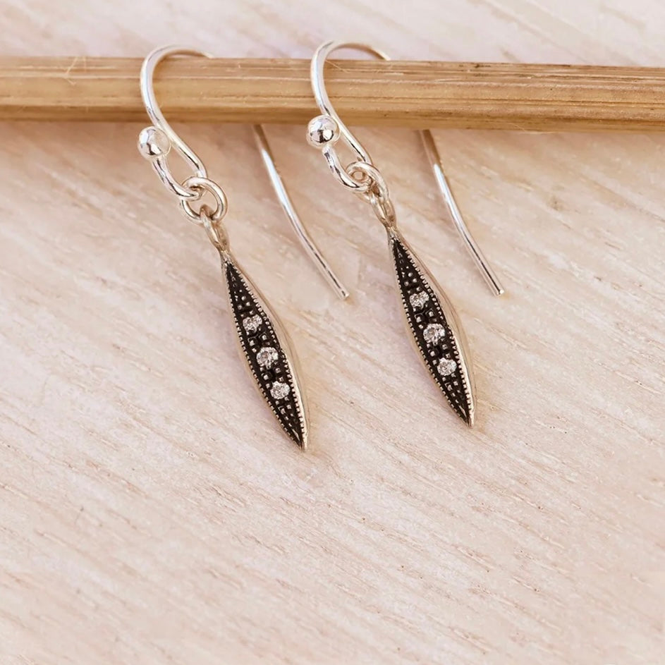 Diamond Peak Earrings