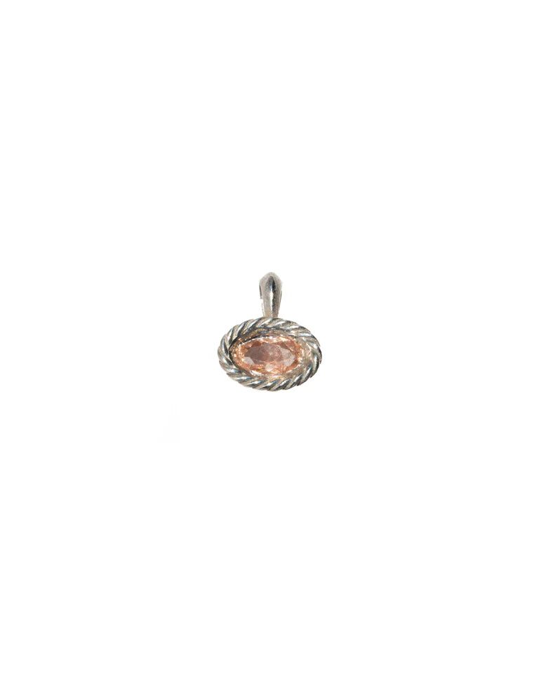 Sunstone Braided Charm