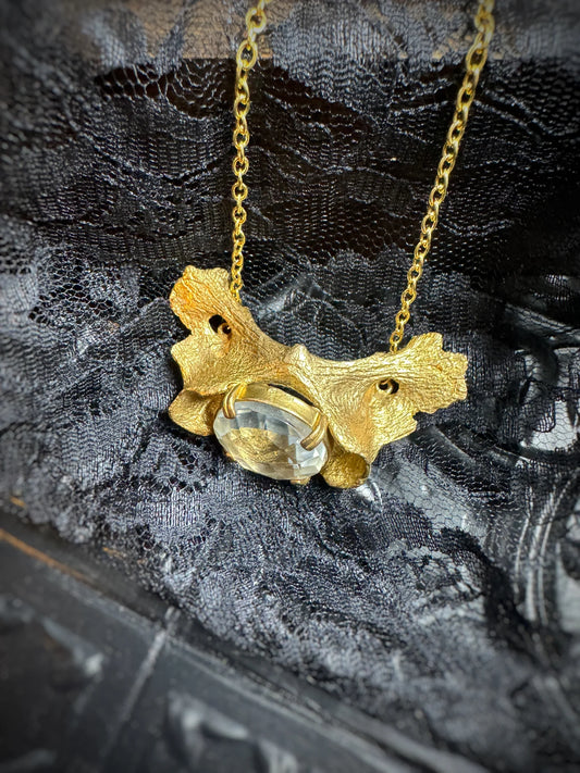 Coyote Vertebrate w/ Quartz