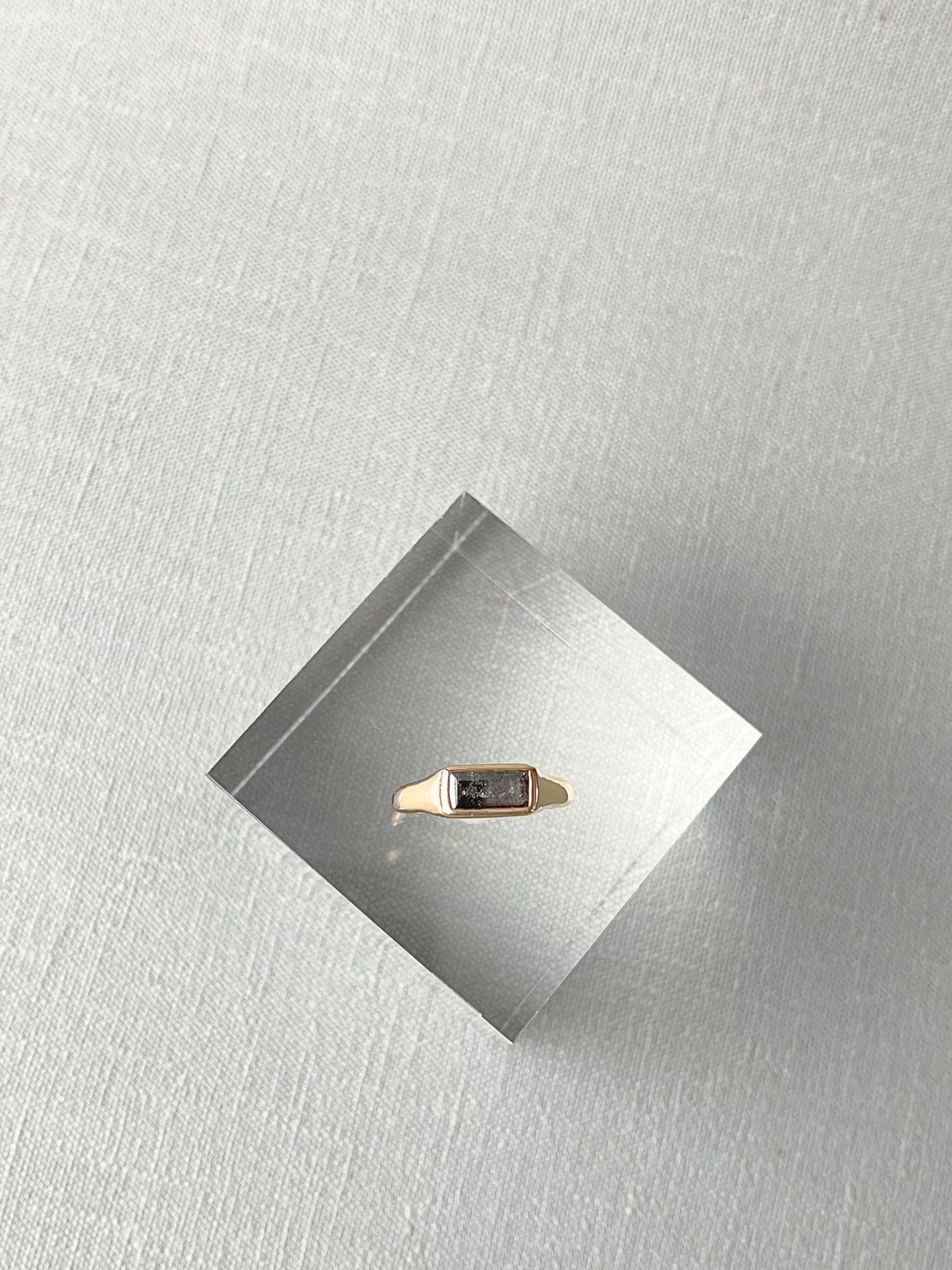 Baguette Diamond Ring 14K