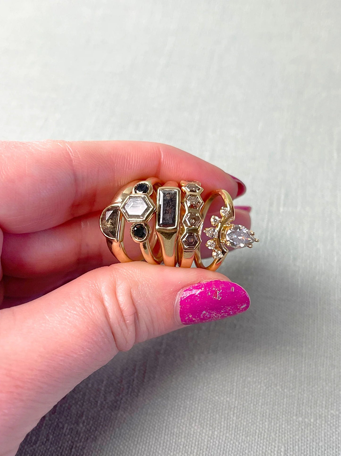 Baguette Diamond Ring 14K
