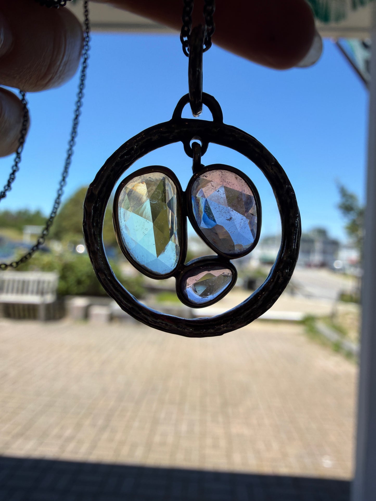 Triple Sapphire Medallion
