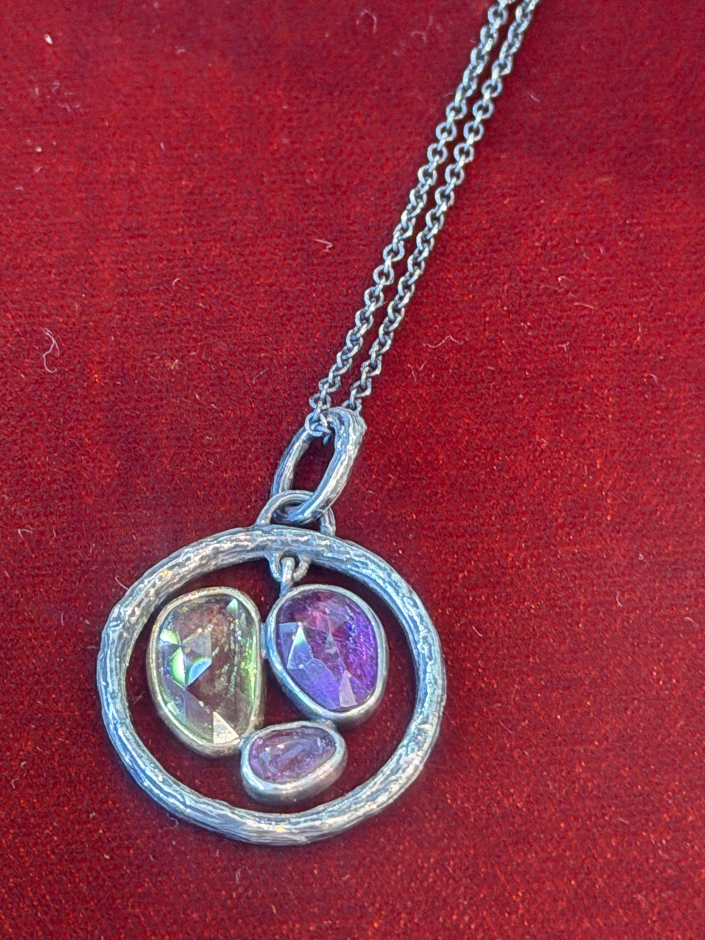 Triple Sapphire Medallion