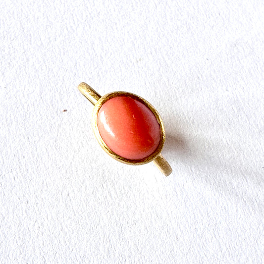 Antique Coral Ring