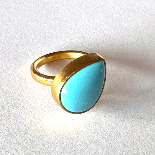 Teardrop Mic Drop Ring
