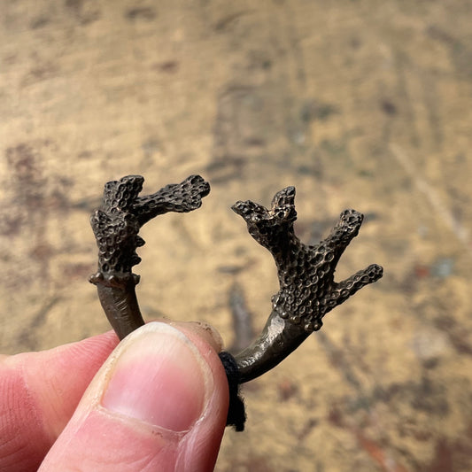 Bronze Coral Ring
