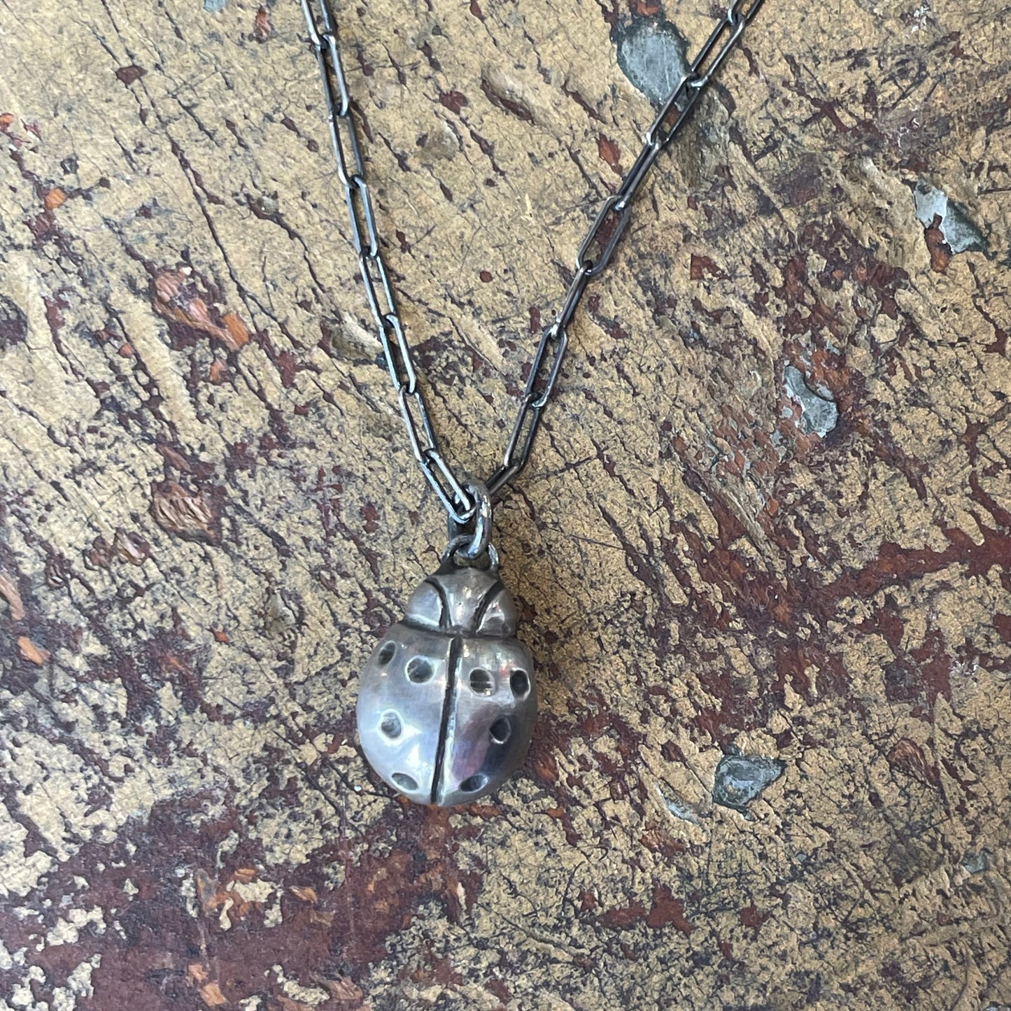 Ladybird Pendant Necklace
