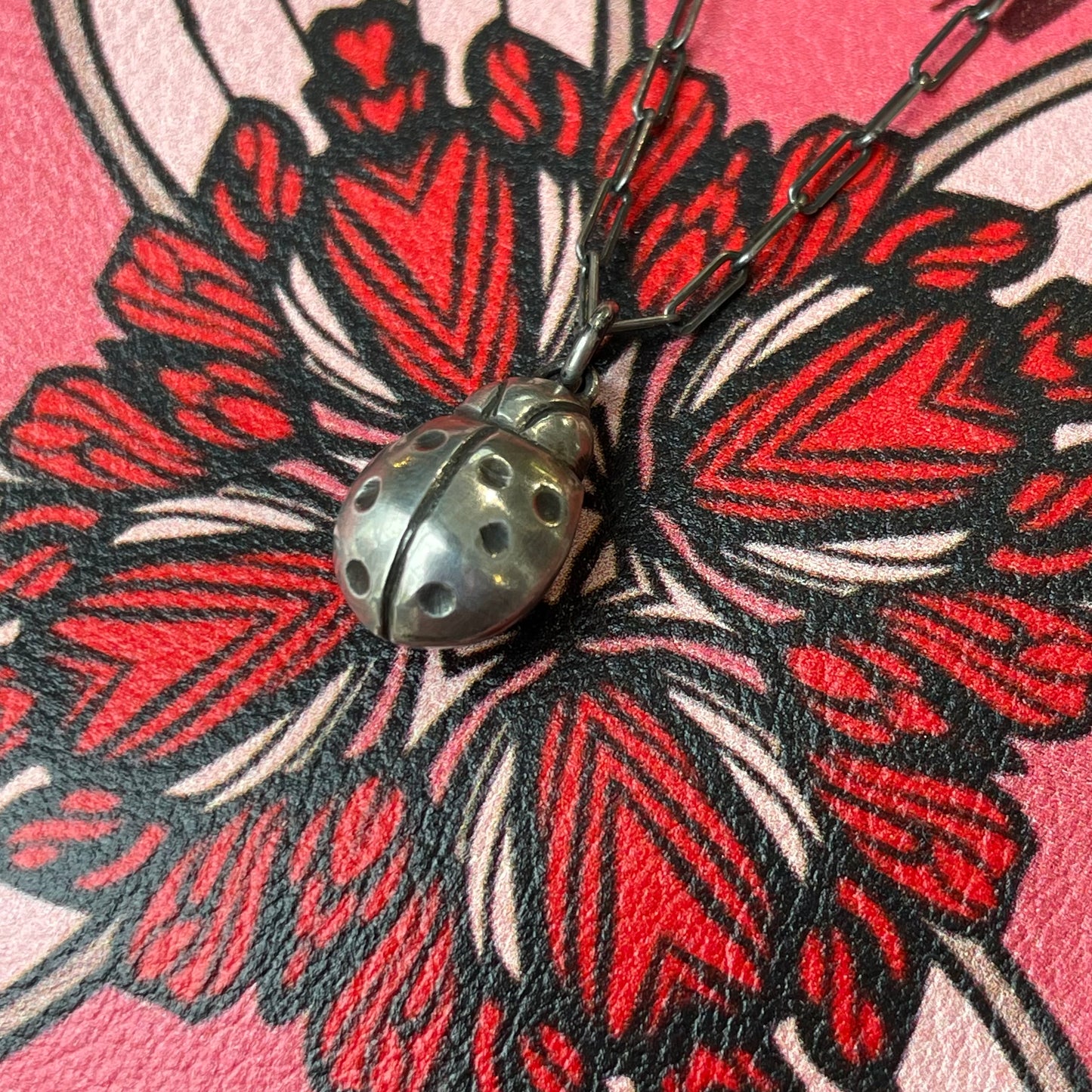 Ladybird Pendant Necklace