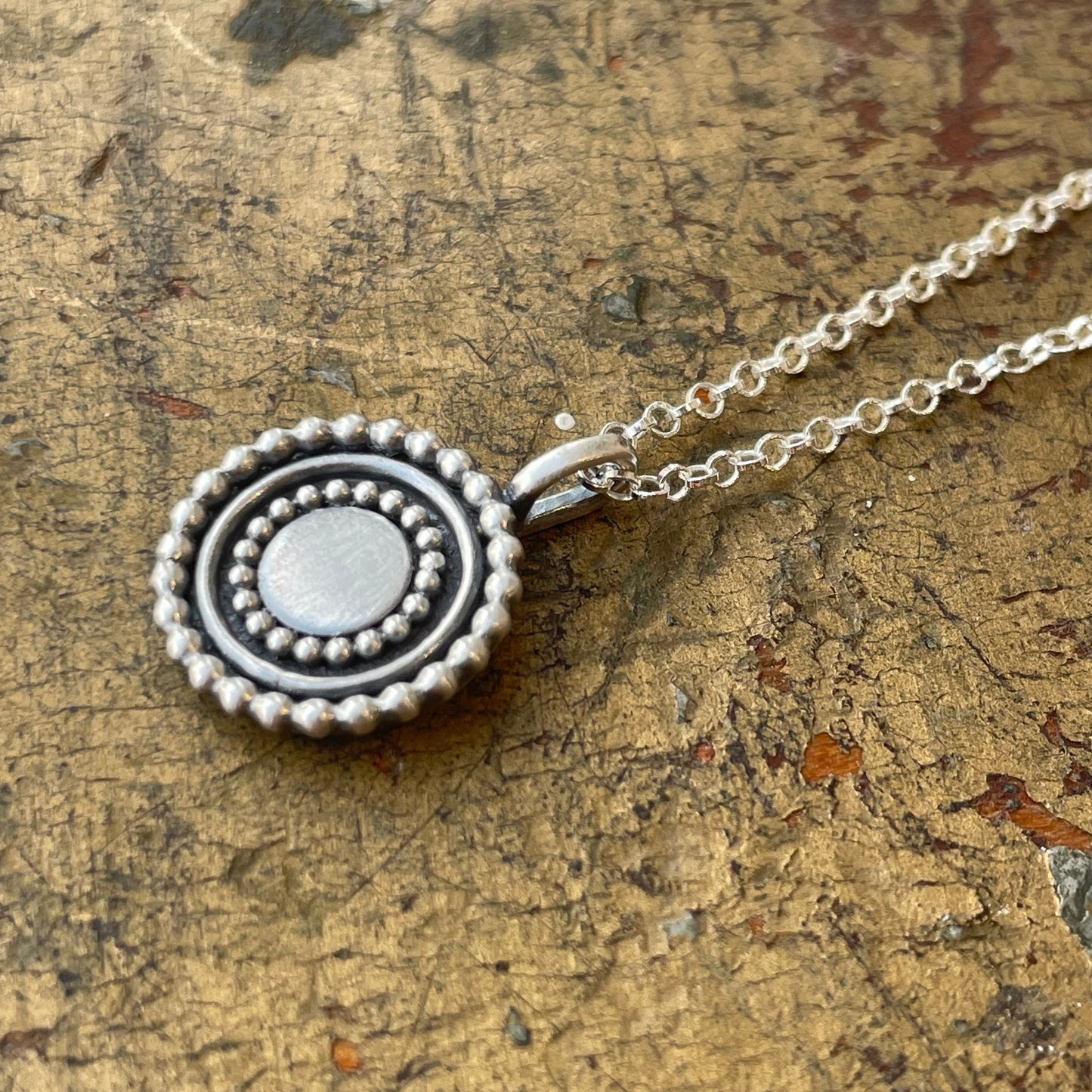 Sterling Power Pendant