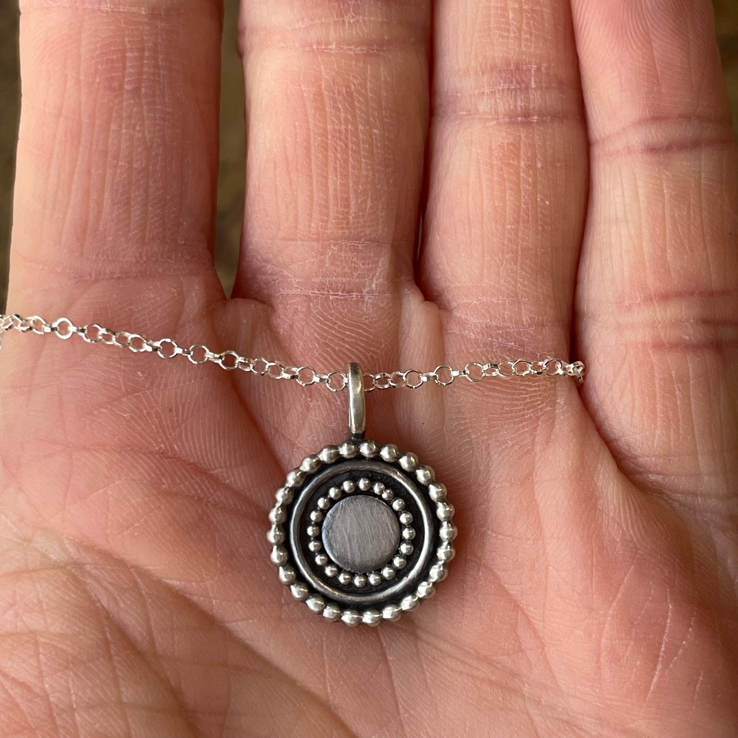 Sterling Power Pendant