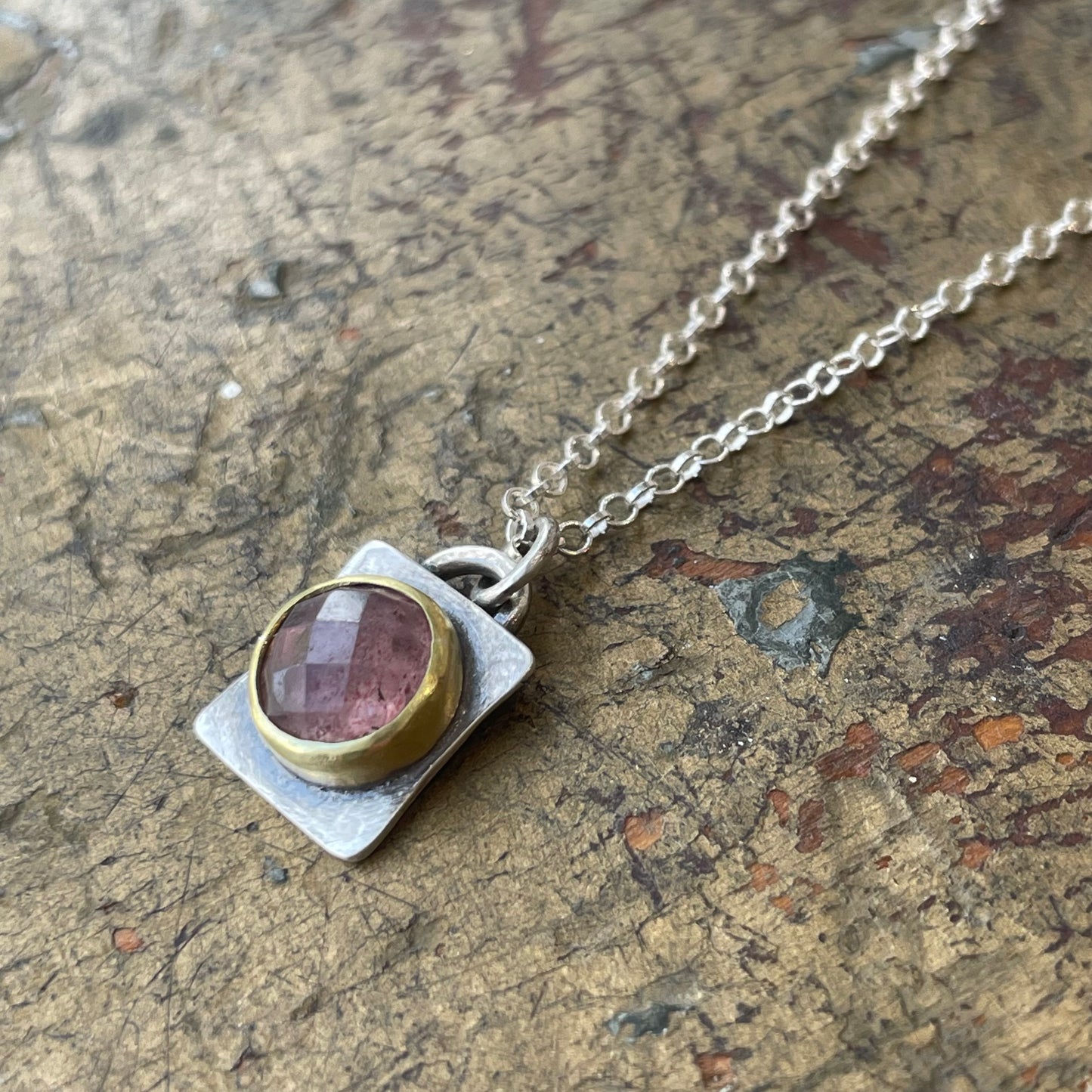 Strawberry Quartz Pendant