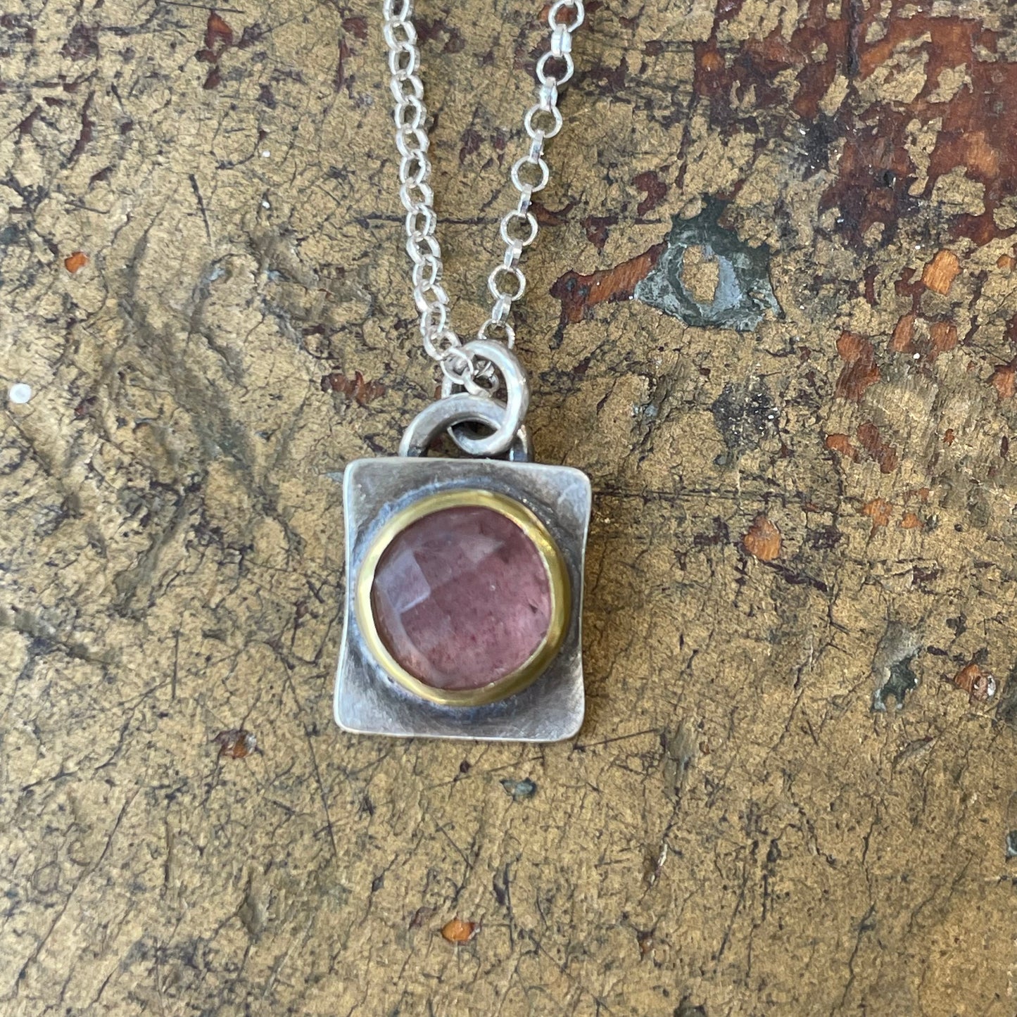 Strawberry Quartz Pendant