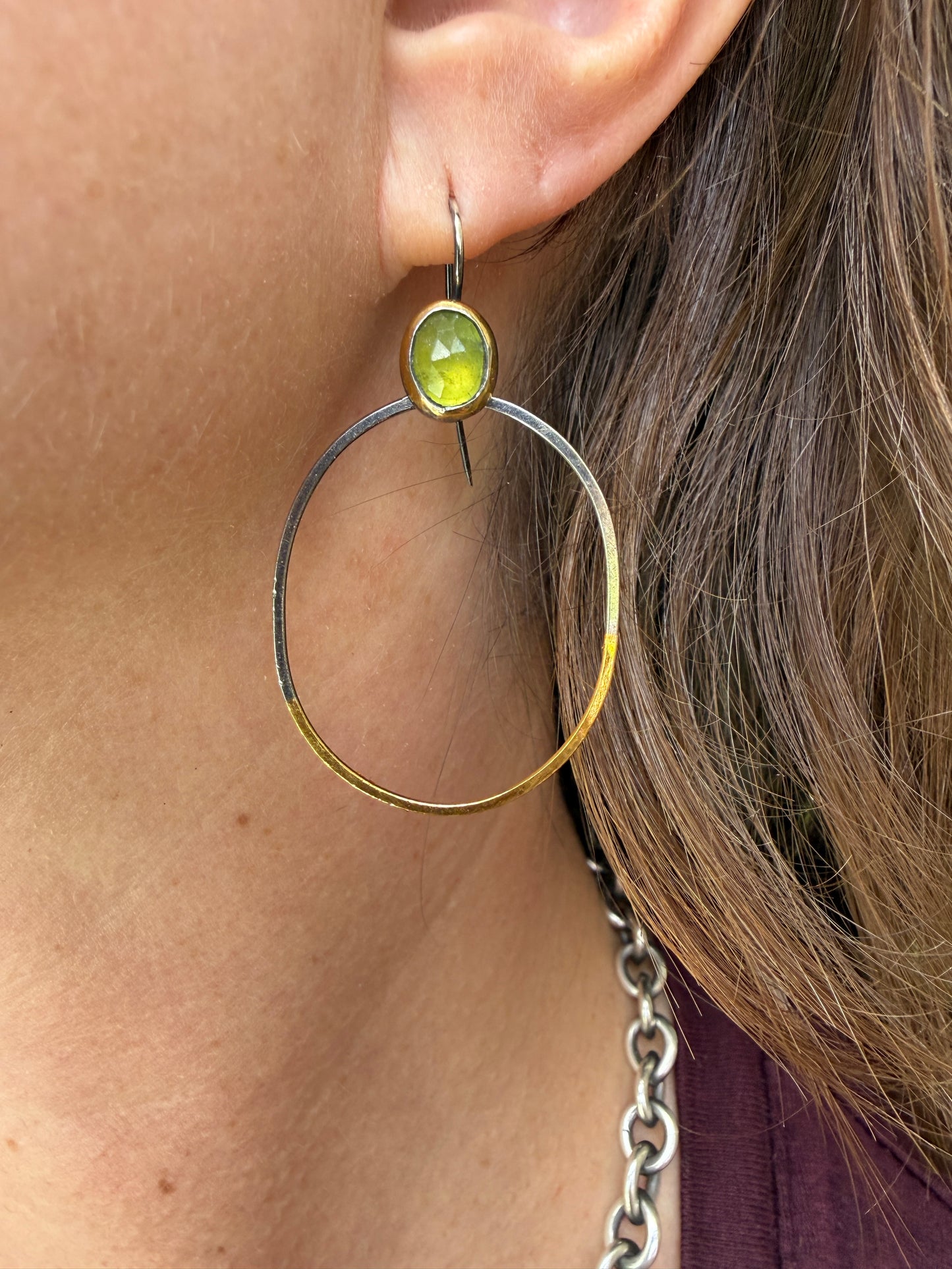 Rim Hoop Earrings
