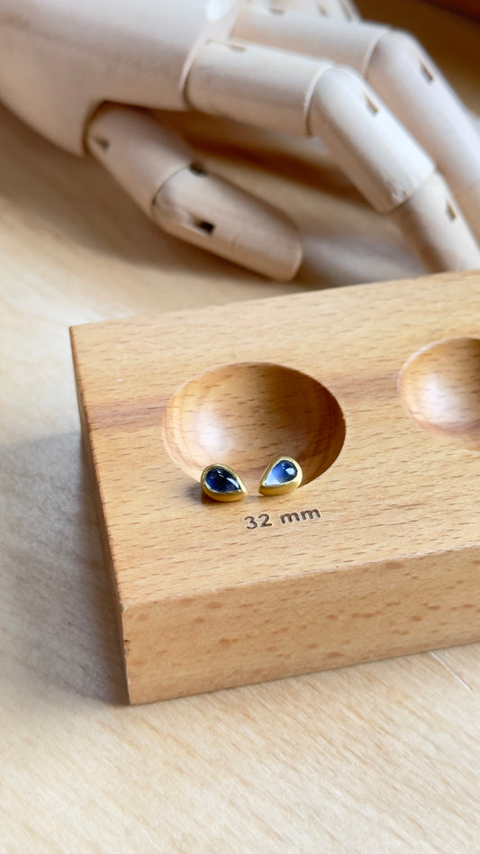 Moonstone Studs