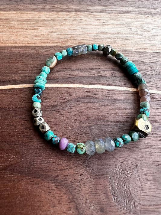 Metamorphosis Turquoise Bracelet