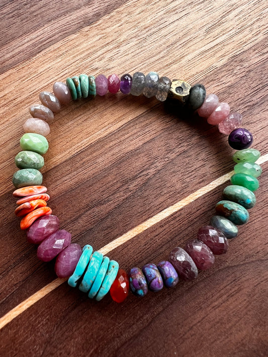 Sunset over ocean 2 braclet
