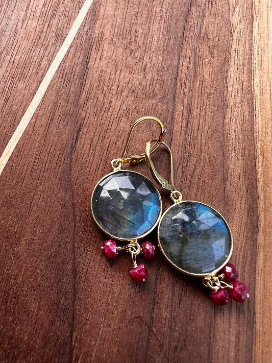 Labradorite Dangle Earrings