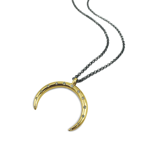 Crescent Moon Pendant