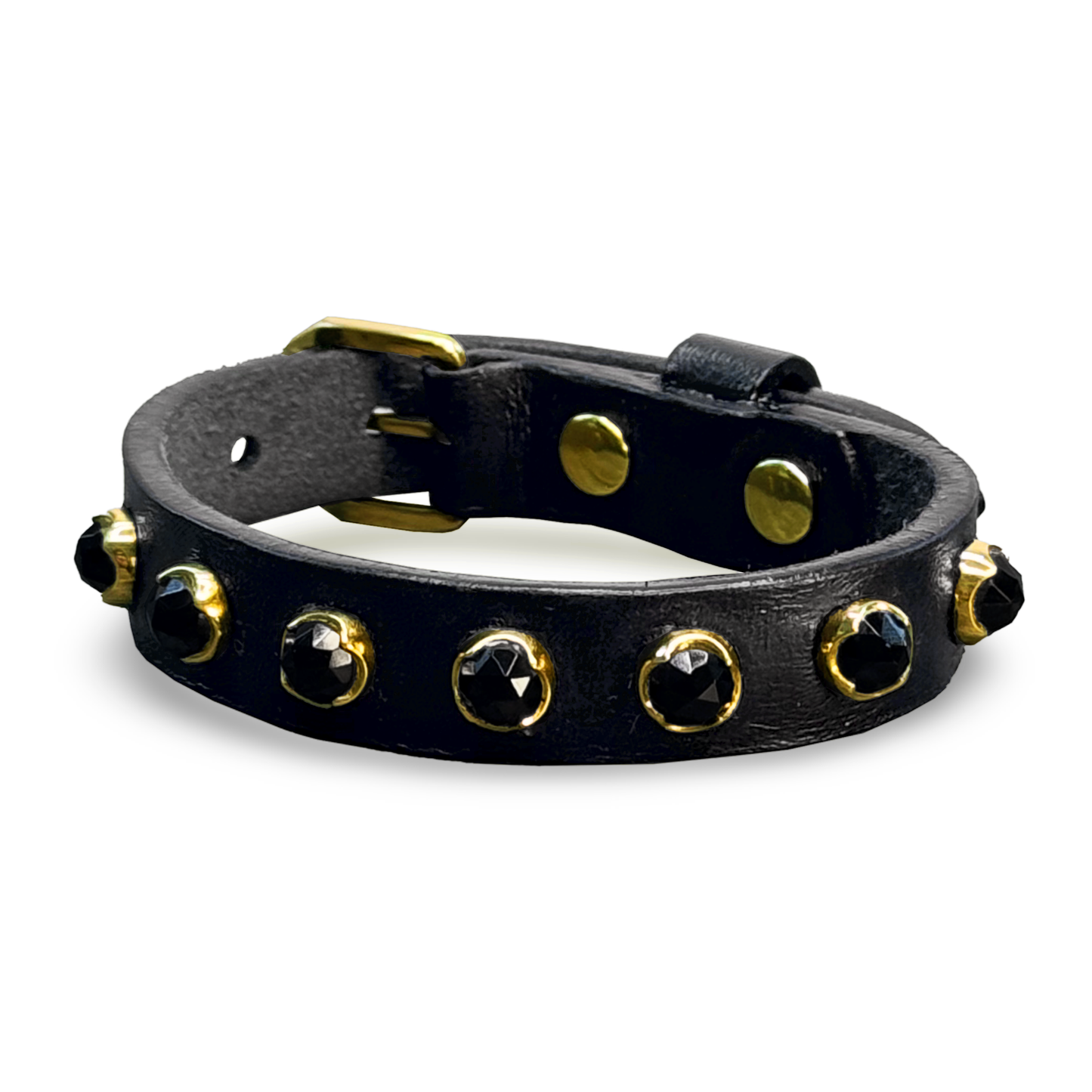 Buckle Bracelet w/ Black Onyx