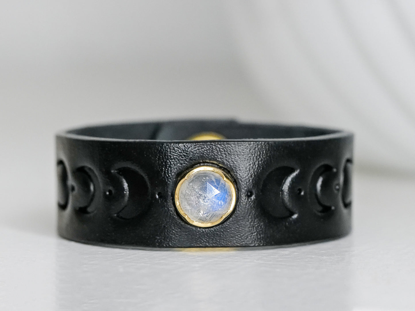 Snap Bracelet w/ Moonstone