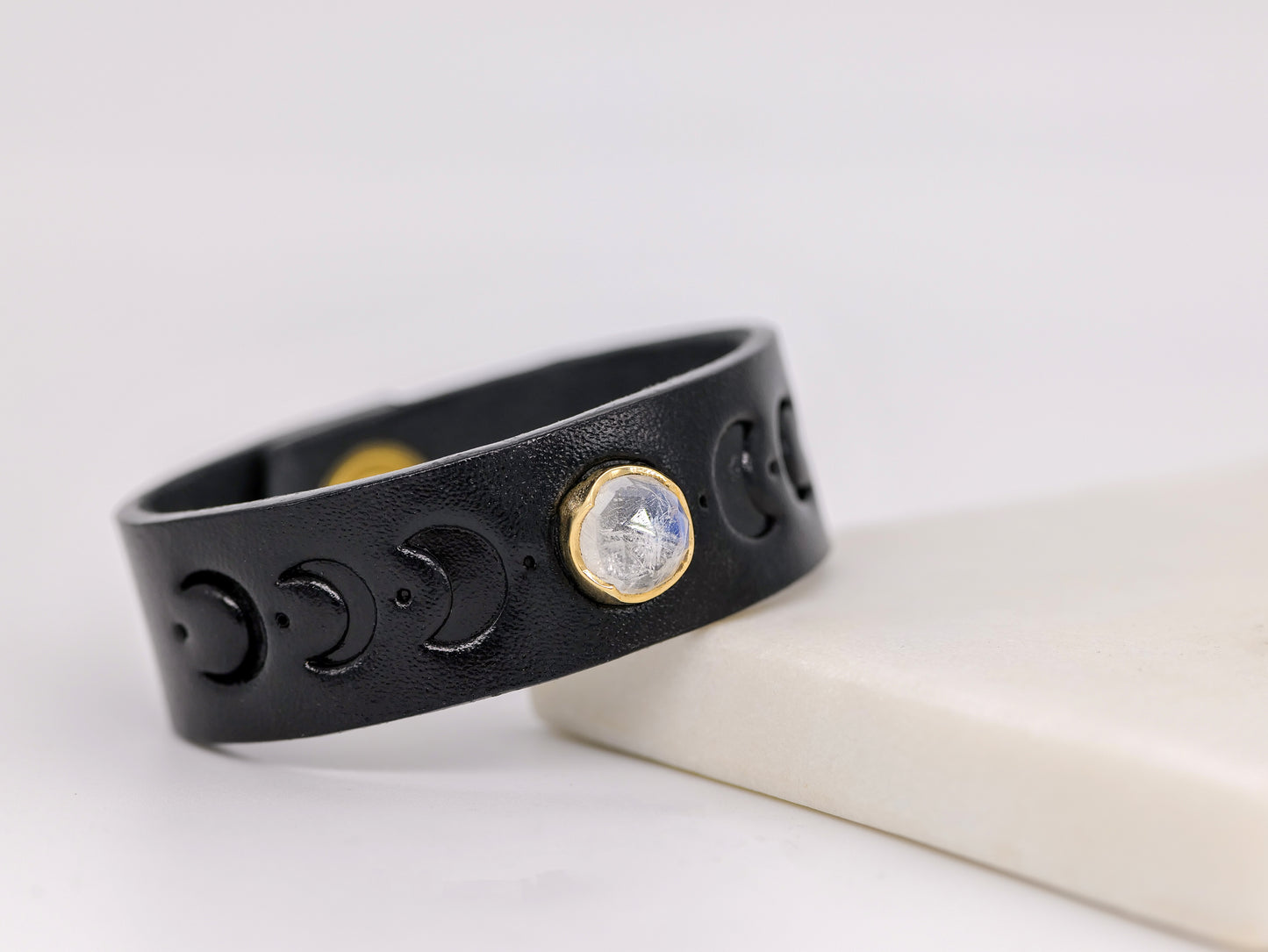 Snap Bracelet w/ Moonstone