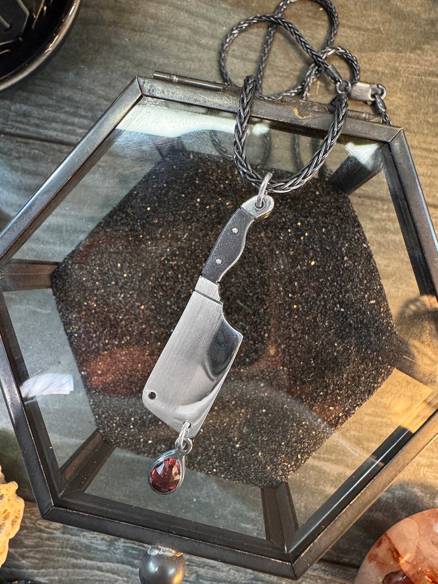 Meat Cleaver Necklace
