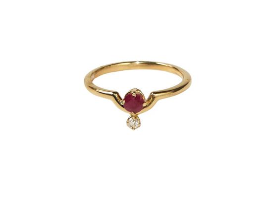 Ruby Aspect Ring