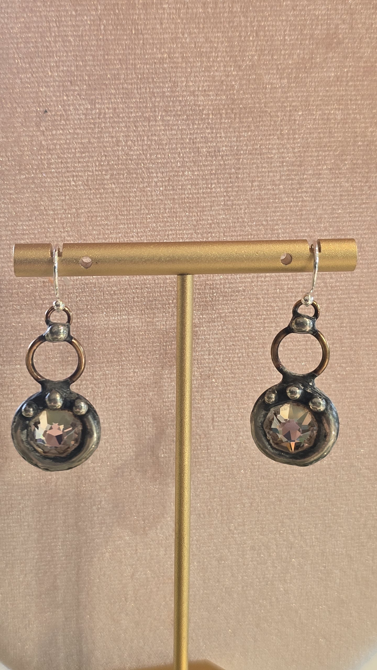 Crystal Clear Drop Earrings