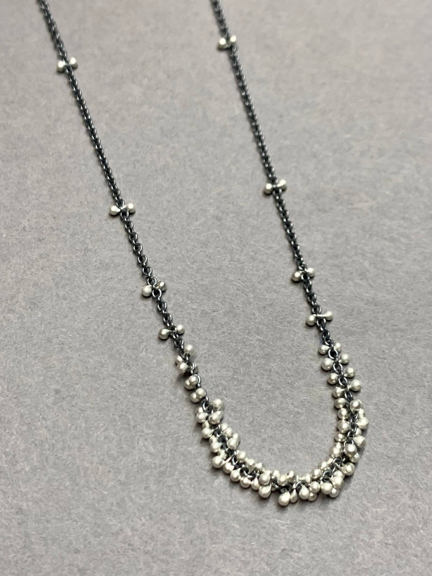 Clustered Wisteria Necklace- 18 inches