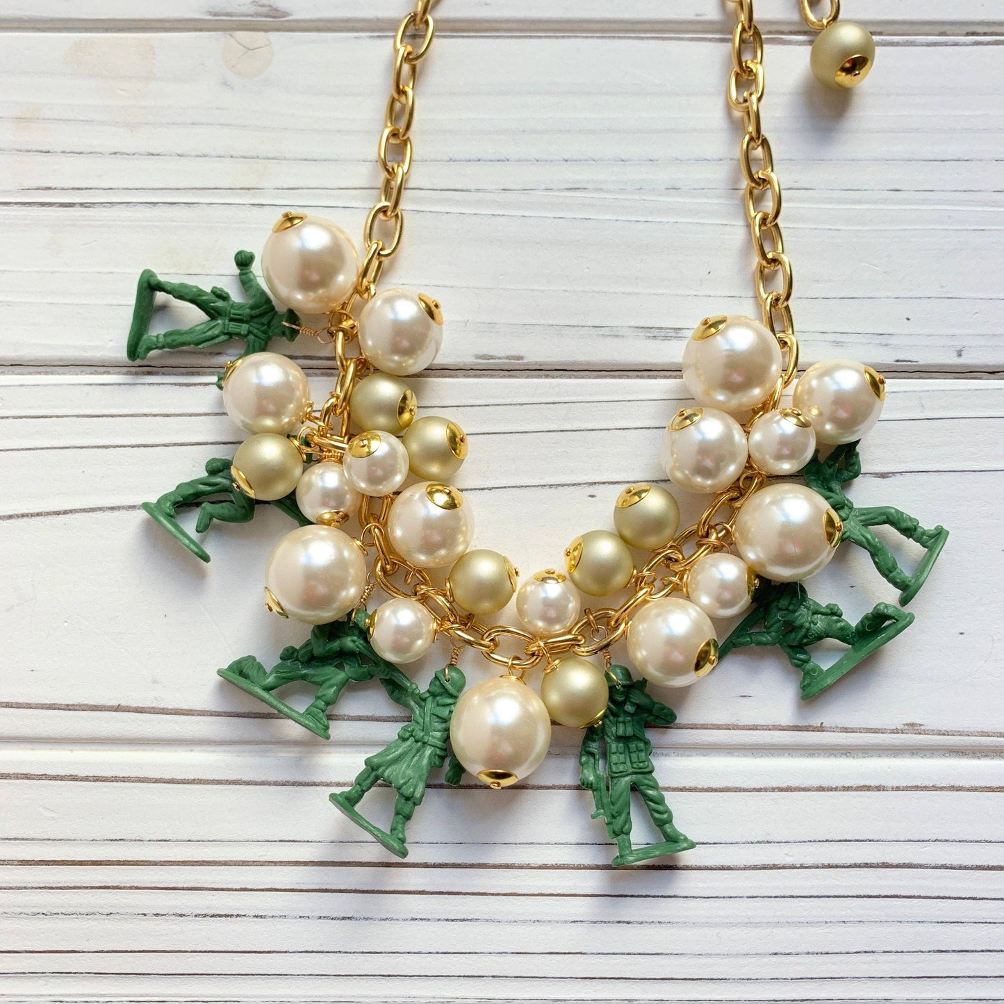 Sam's Army Men Charm Necklace