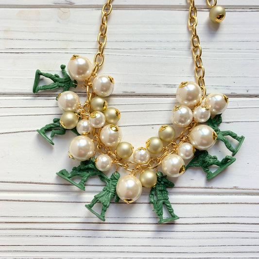 Sam's Army Men Charm Necklace